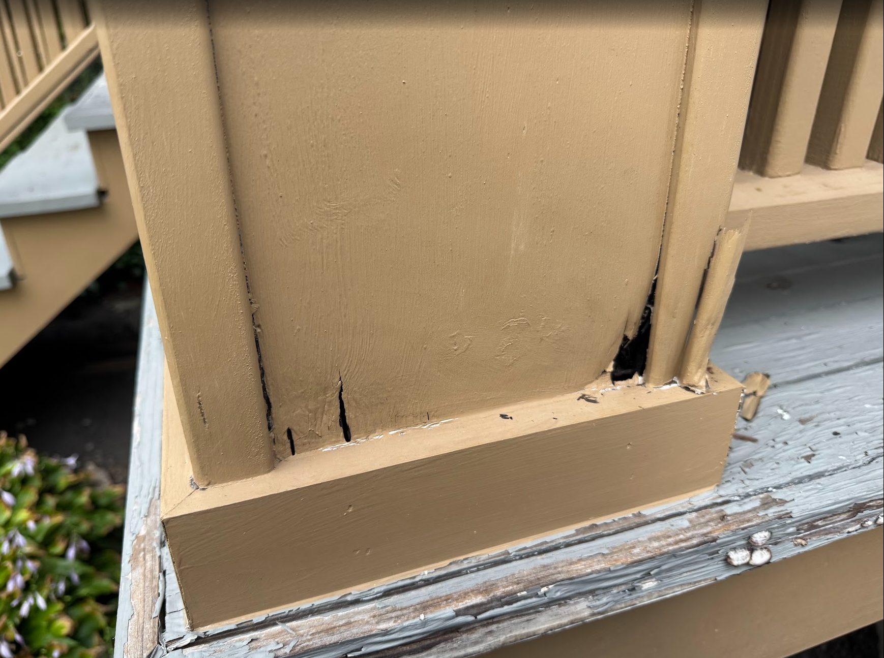 Deck Stair Repair 1