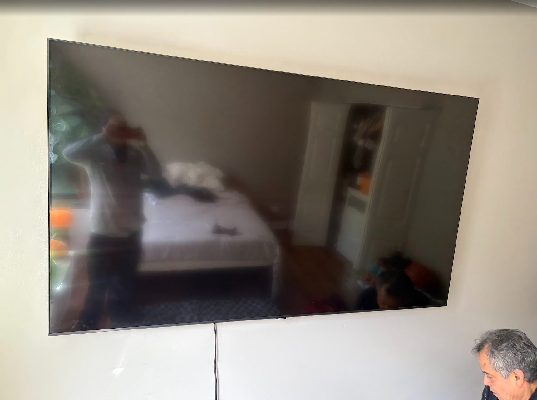 TV Installation with Concealed Wiring 1