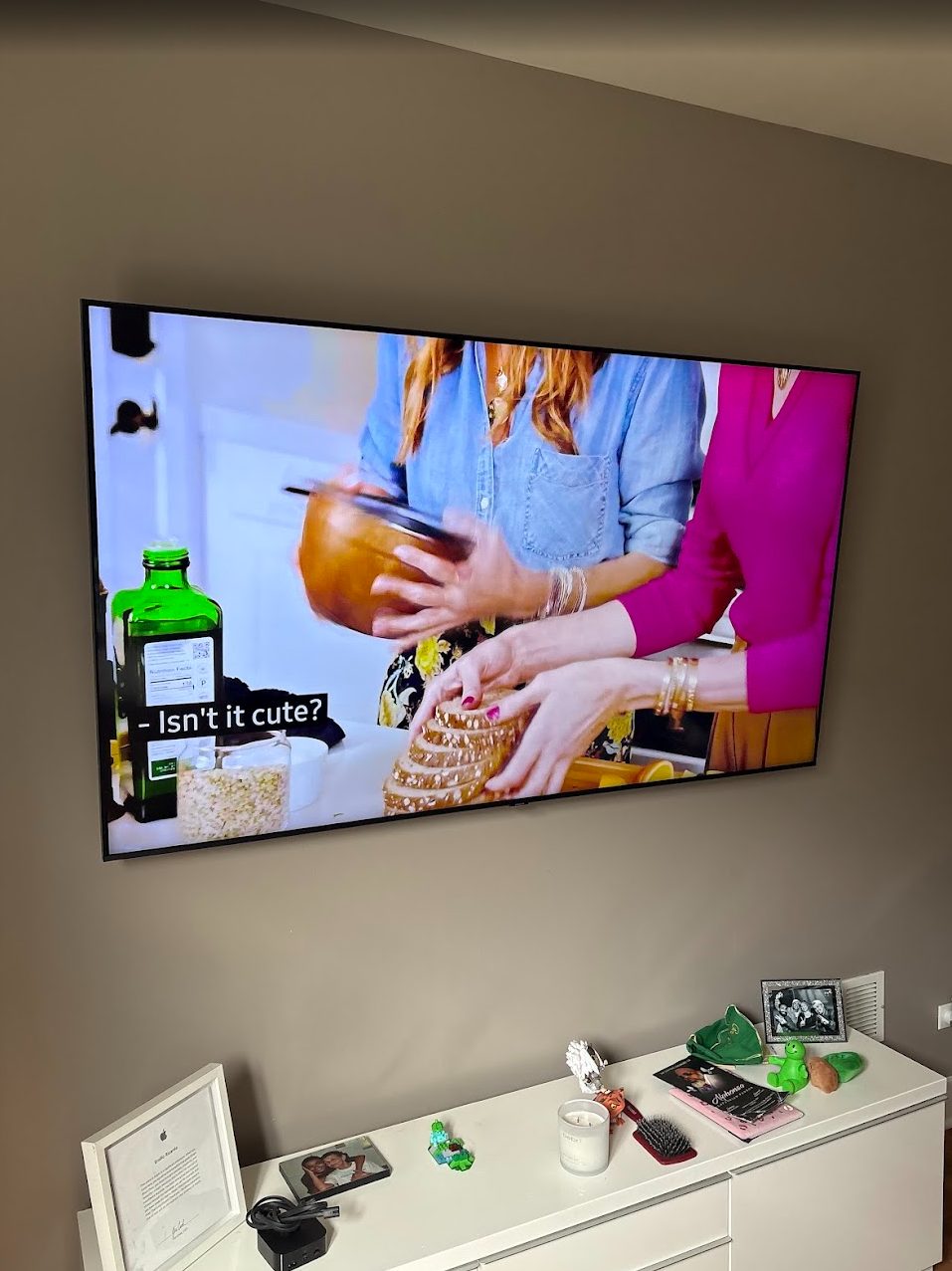 TV Installation with Concealed Wiring 6
